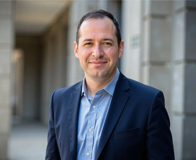 Professional headshot example